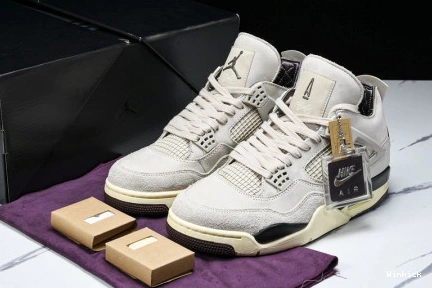 4 FZ4810-200 Air Jordan Stone" Ma Maniére A x “Fossil 1004